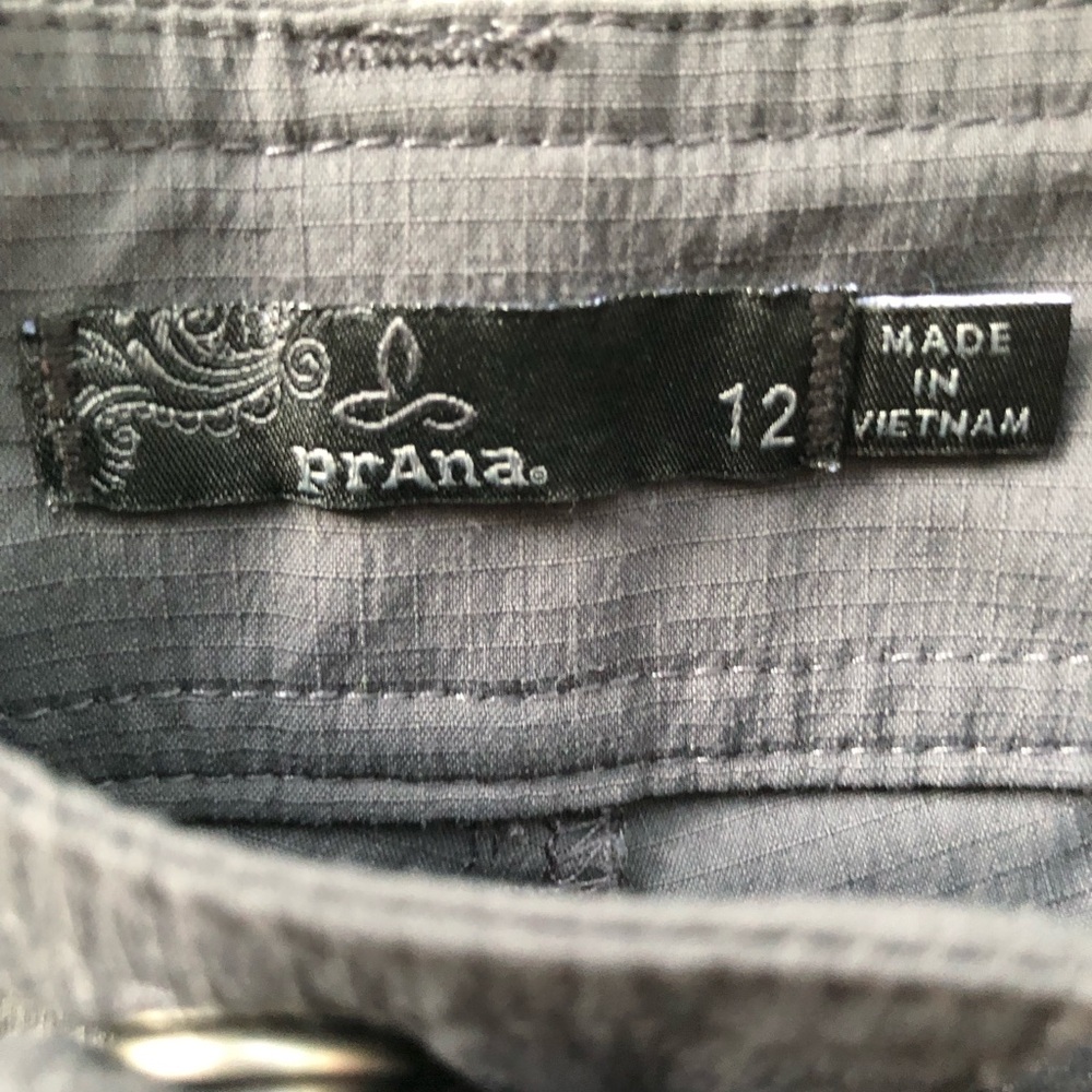 Prana Charcoal Capris Size 12